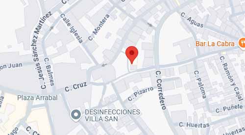 mapa registro civil juzgado de paz villamayor de santiago cuenca